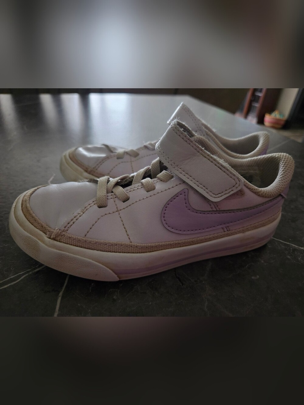 Nike Kids' Light Purple Court Legacy Size 11